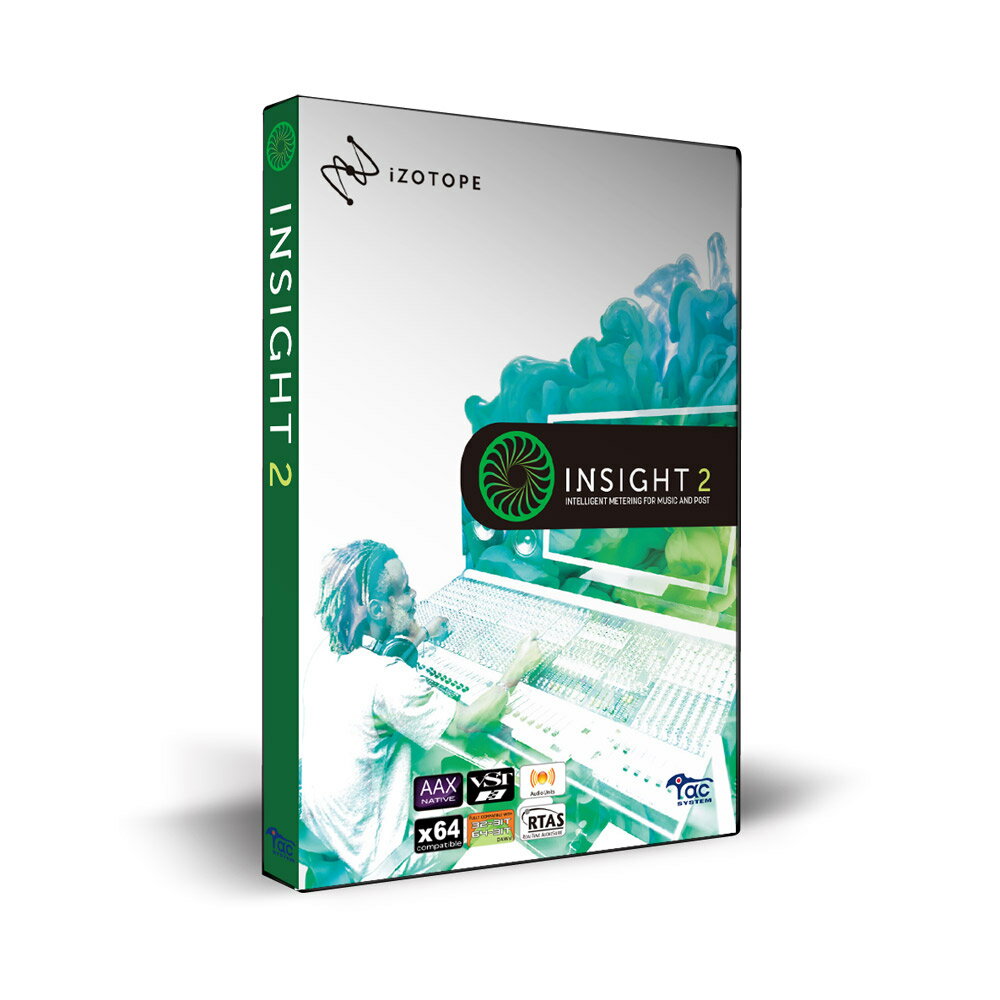 iZotope Insight2 マスタリング用 メータープラグイン アイゾトープ 