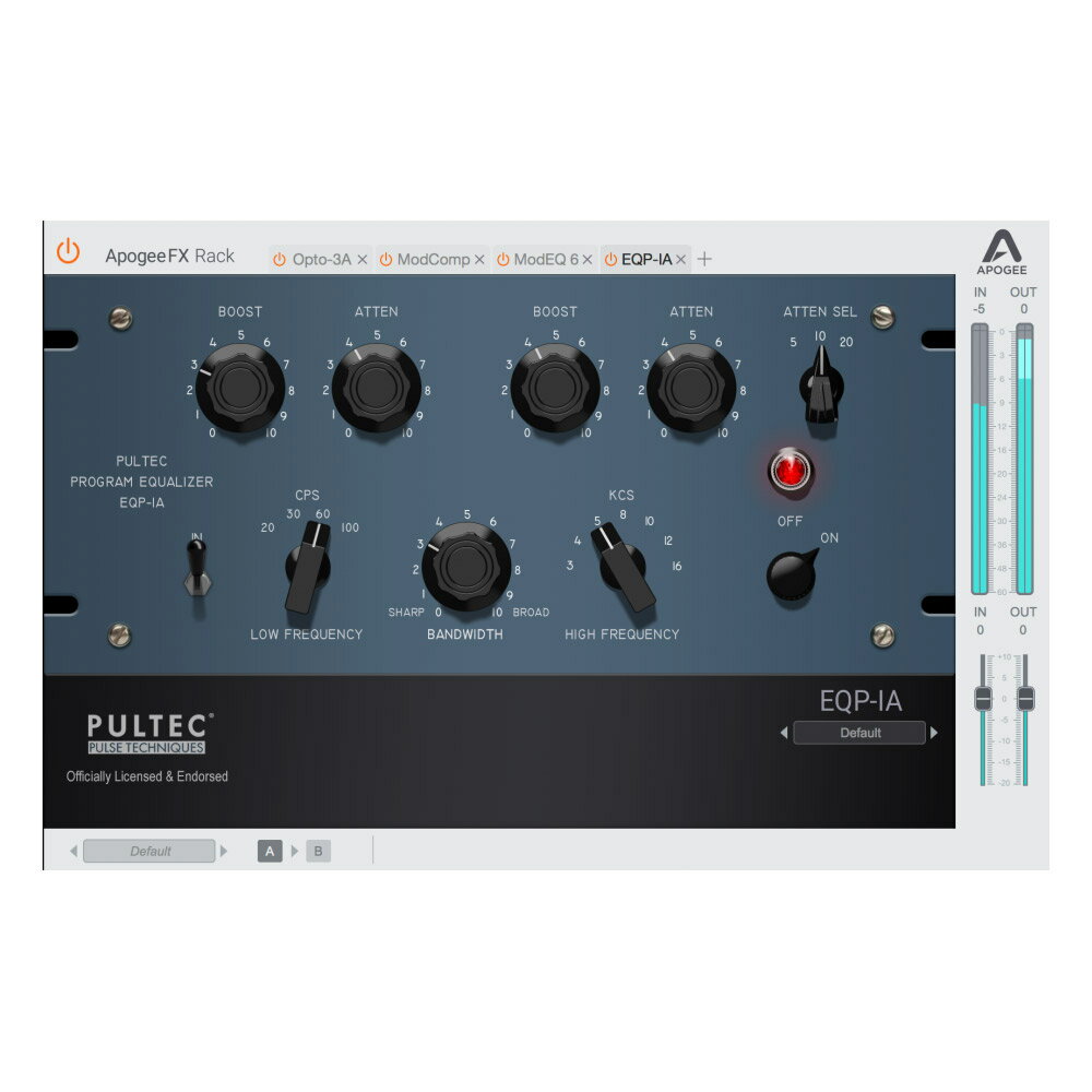 [特価 2025/12/01迄] Apogee FX EQP-1A DPS対応 プラグインソフト アポジー [メール納品 代引き不可]