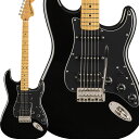 Squier by Fender Classic Vibe ’70s Stratocaster HSS Maple Fingerboard Black エレキギター ストラトキャスター スクワイヤー / スクワイア