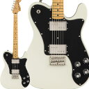 Squier by Fender Classic Vibe ’70s Telecaster Deluxe Maple Fingerboard Olympic White エレキギター テレキャスター スクワイヤー / スクワイア