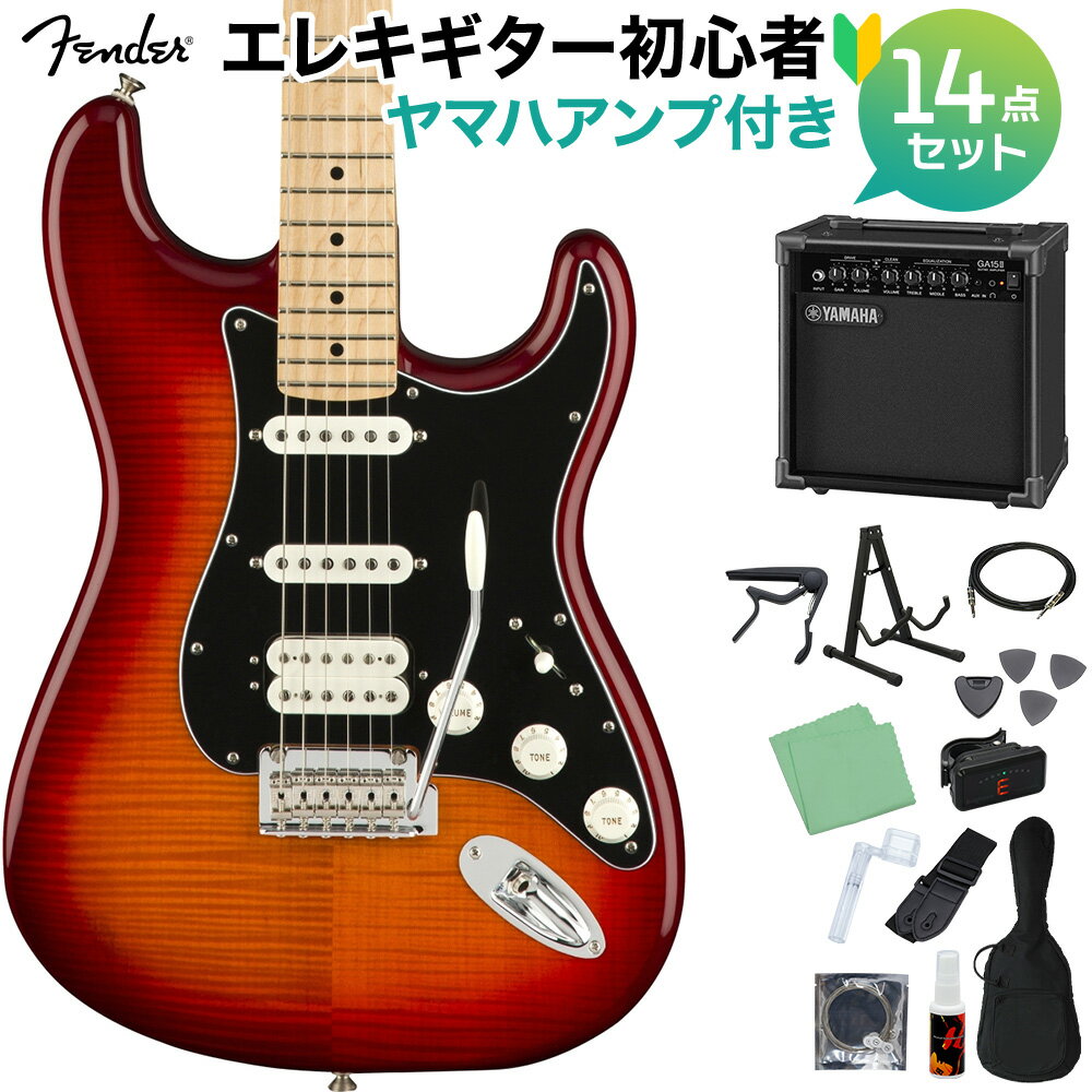 Fender Player Stratocaster HSS Plus Top Maple Fingerboard Aged Cherry Burst 鿴14å ڥޥϥդ ȥȥ㥹 ե WEBSHOP