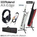 Roland 専用ケース/専用スタンド/ヘッドホン/ケーブルセット AX-EDGE 49鍵盤 シンセサイザー ショルダーキーボード ローランド