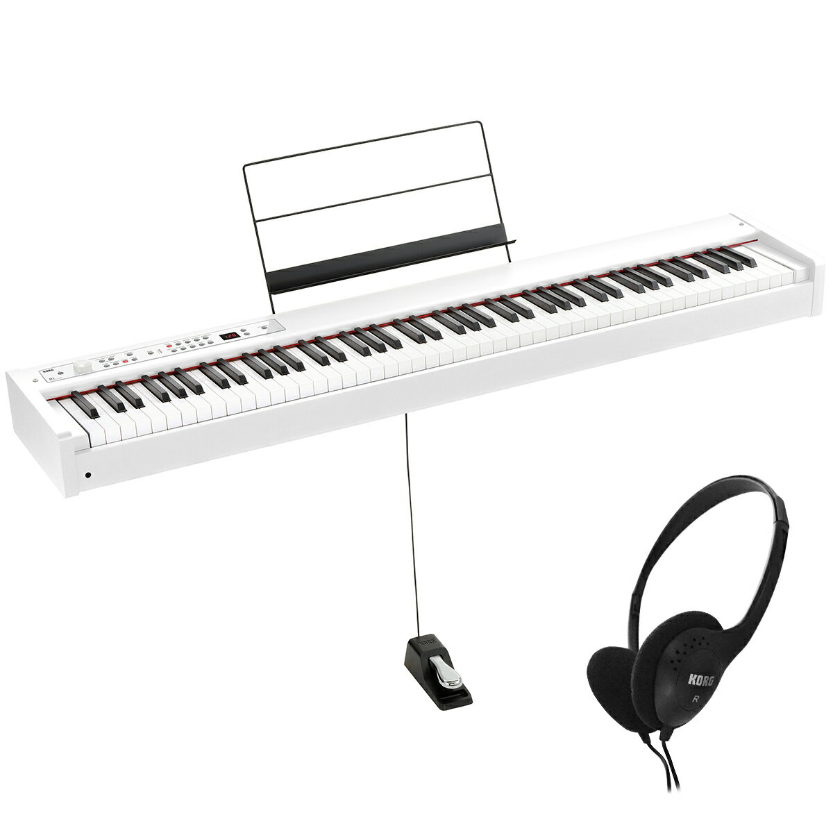 KORG D1 WH ホワイト 電子ピアノ 88鍵盤 【コルグ】