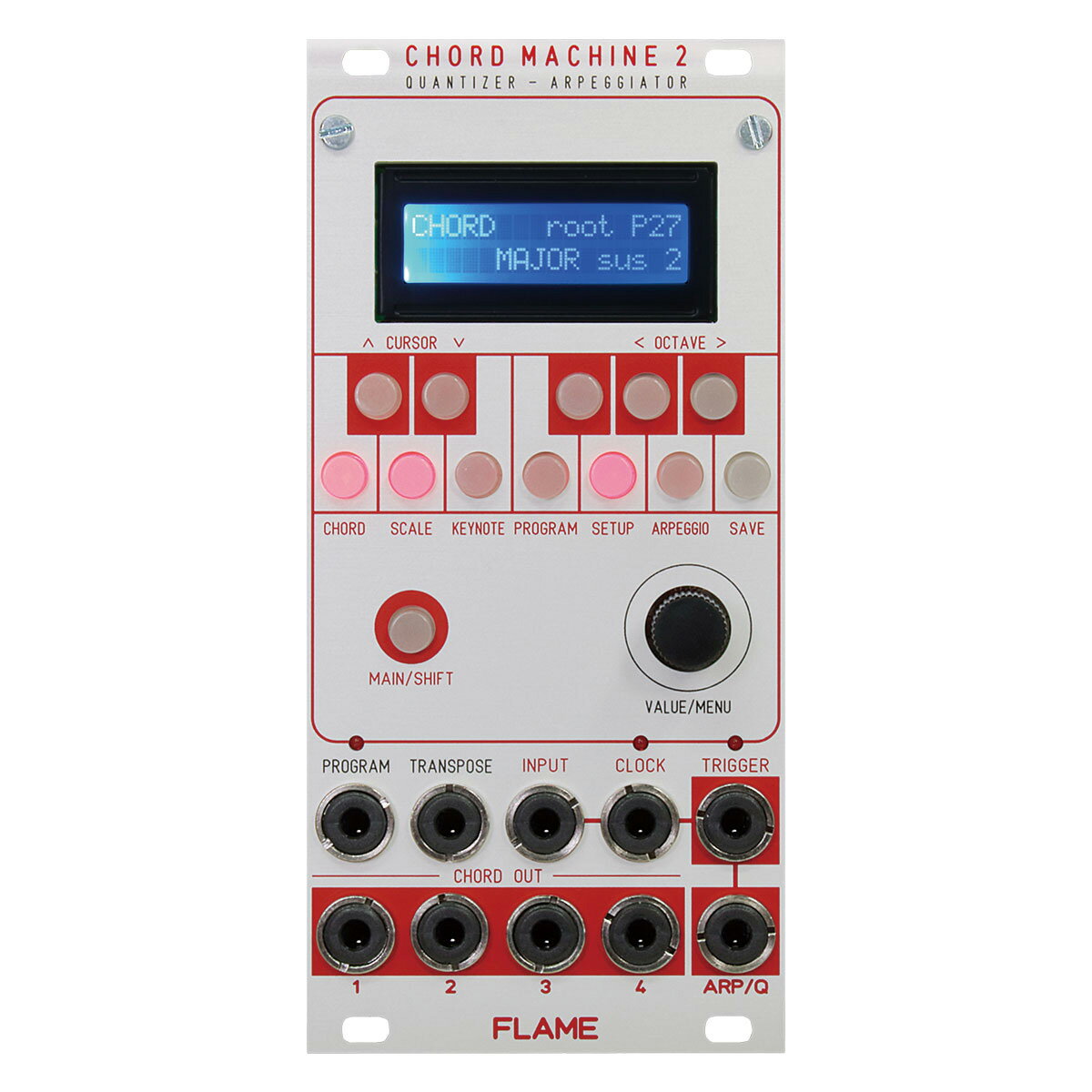 FLAME Chord Machine 2 モジュラーシンセ コードジェネレーター アルペジエーター クオンタイザー フレーム