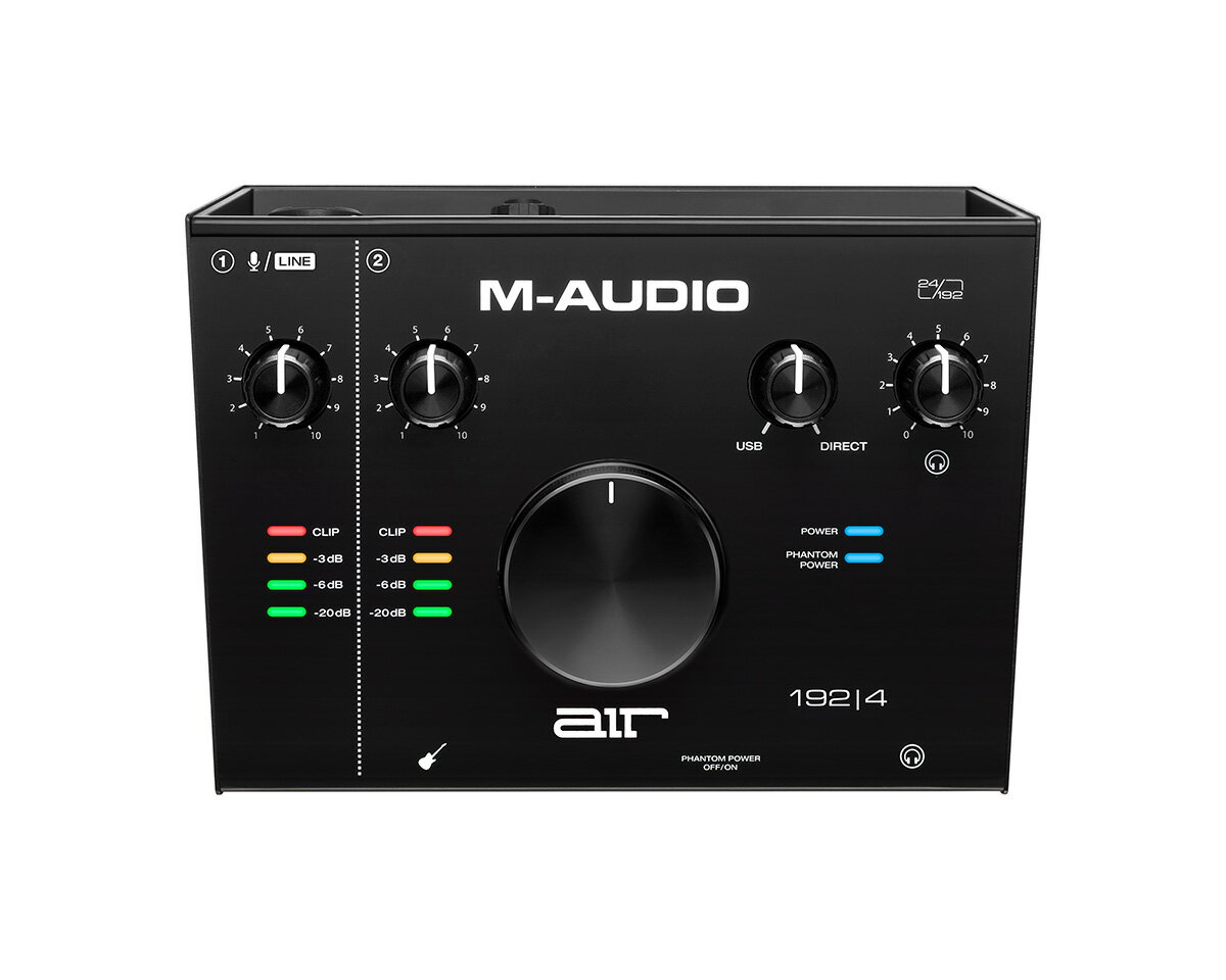 【M-TRACK 後継機種】 M-AUDIO AIR 192|4 USB type C 搭載 オーディオインターフェース エムオーディオ