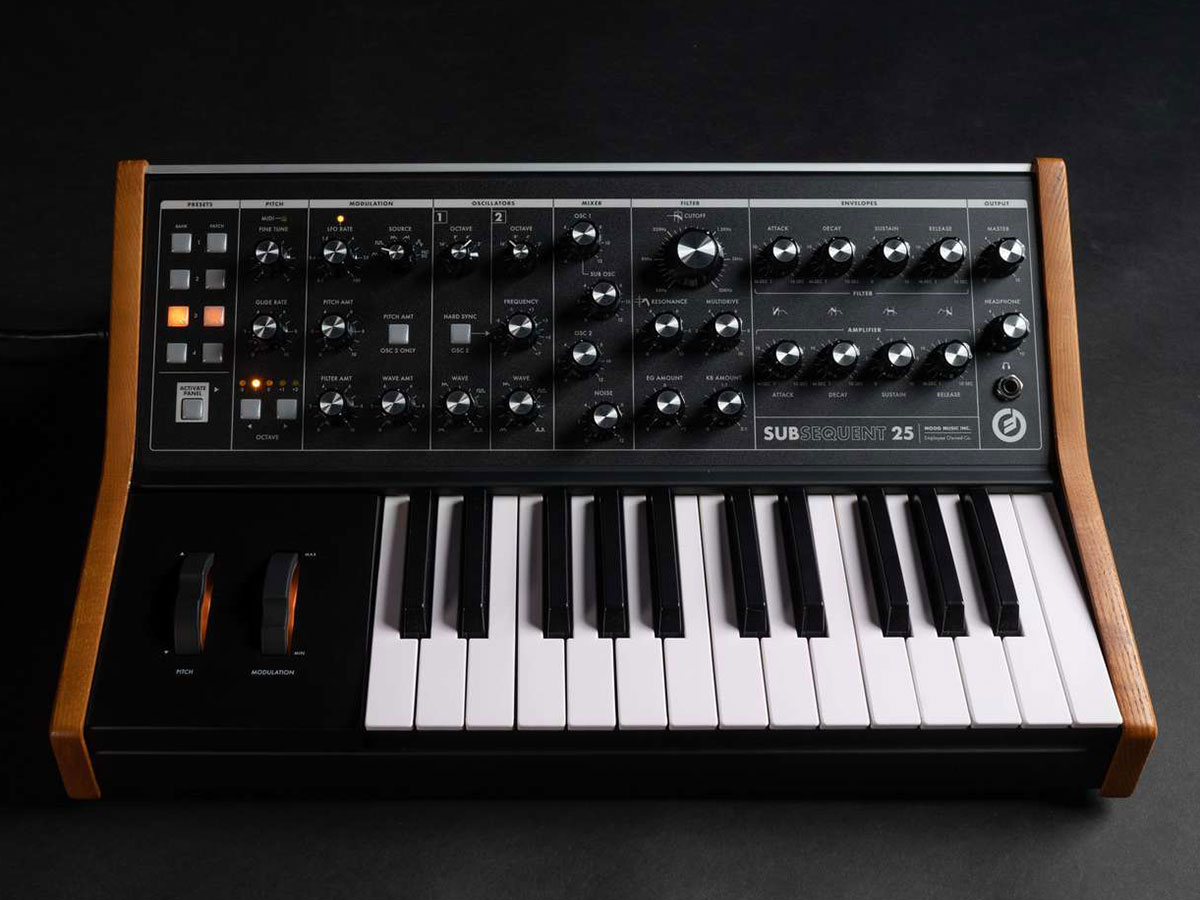 moog Subsequent 25 パラフォニックアナログシンセサイザー 25鍵盤 モーグ