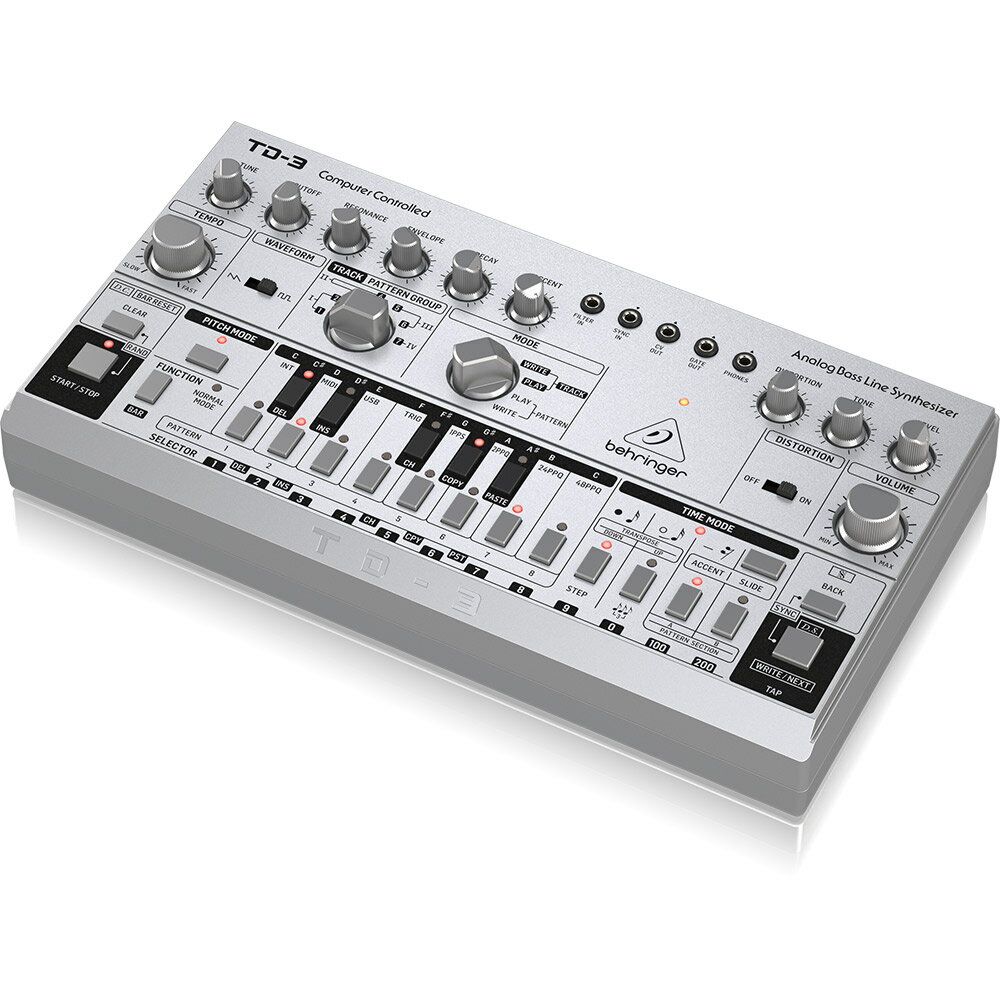 BEHRINGER TD-3-SR アナログ ベースライン シンセサイザー ベリンガー TD3【正規輸入品】