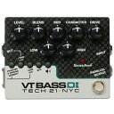 ベース用ダイレクトボックス「VT Bass DI」【特徴】VT Bass DIは定番アイテムの「ベース・ドライバーDI」と同じ3種類の出力を備えたダイレクトボックスです。それらの出力が、ライブ、ダイレクトレコーディング、プリアンプ、PAへのダイレクト接続の全てを可能にします。CHARACTERはコントロールサイズアンプ回路により、アナログならではの太いサウンドが調節可能です。ミックスによってはヴィンテージサウンドからモダンまで、さらにディストーションサウンドもお楽しみいただけます。BLENDコントロールはダイレクト音とサンズアンプサウンドとのミックスを調整します。BITEは低周波フィルターで可聴周波数域以下をカットします。PHANTOM＆GROUND CONNECTは本機のグランドを接続または、リフトするスイッチです。またファンタム電源を使って本機に電源を供給することができます。INPUTは1/4インチフォーン、1MΩ(電源スイッチ兼用)です。OUTPUTは1/4インチフォーン、1kΩです。※本製品はACアダプターは付属しておりません。別途でお買い求めください。【詳細情報】電源：9V乾電池(006P)、またはDC9Vパワーサプライ(センターマイナス)、またはファンタム電源サイズ：W120×H95×D50mm(スイッチ、ノブを含む)【本製品パッケージに記載の「California Proposition 65 Warnig」の表記につきまして】California Proposition 65とはカリフォルニア州で飲料水の源泉を発がん性、先天異常、その他の生殖障害を引き起こすとして知られる化学物質から保護し、またそのような化学物質にさらされているという情報をカリフォルニア州の市民に開示することを目的とした安全飲料水及び有害物質施行法です。本製品は、使用用途通りに使用する限り有害ではなく、暴露量は無視できるか、または「重大なリスクはない」範囲内にありますが、カリフォルニア州の掲げる知る権利を遵守するために警告を表示しています。警告は、本製品は製品安全基準／要件に違反していることを意味するものではありません。カリフォルニア州政府は、「製品にプロポジション65の警告があっても、製品が安全ではないということを意味するのではない」と明示しています。また、日本国内での使用、販売の上で警告の必要なしとの回答を消費者庁より得ています。安心してご使用ください。JANコード：0837088002035