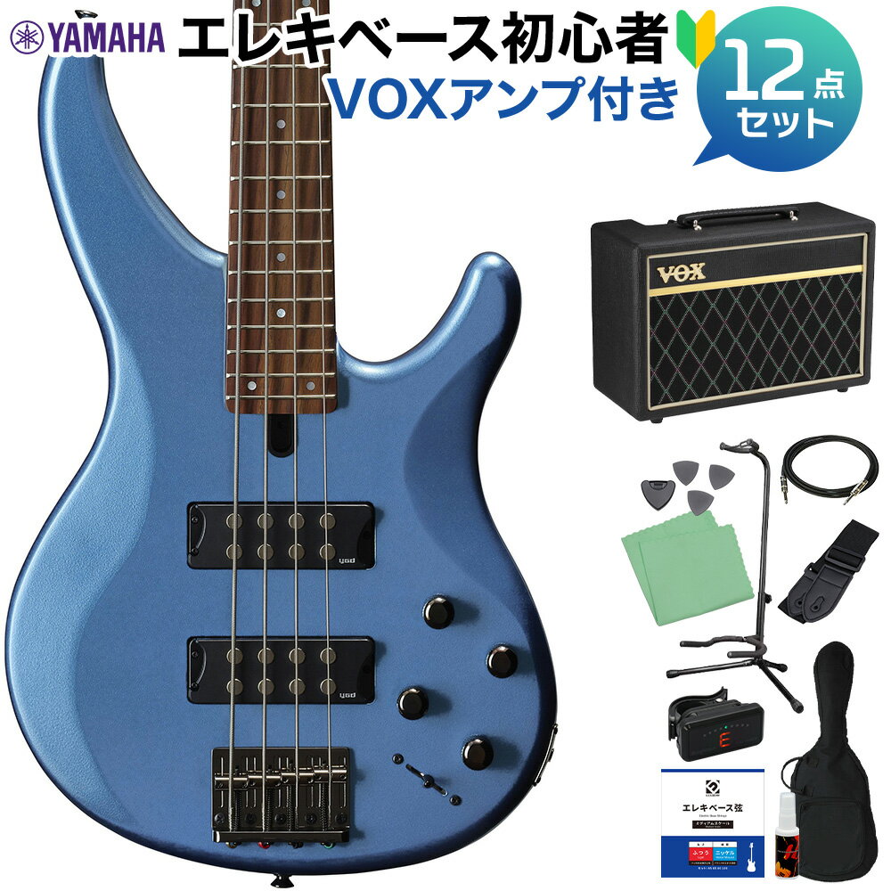 YAMAHA TRBX304 FTB (եȥ꡼֥롼) ١ 鿴12å VOXա ޥ TRBX300꡼ Factory Blue