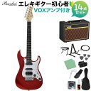 Bacchus GS-Mini CAR エレキギター 初心者14点セット 【VOXアンプ付き】 ユニバース シリーズ 【ダウンサイズ】 バッカス ストラトキャス...