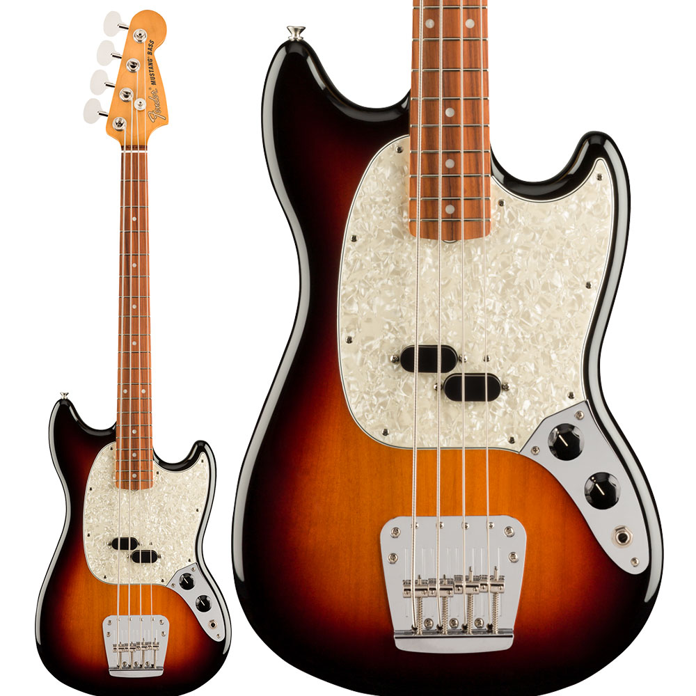 Fender Vintera 039 60s Mustang Bass Pau Ferro Fingerboard 3-Color Sunburst エレキベース ムスタングベース フェンダー