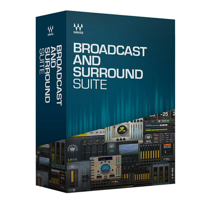 WAVES Broadcast and Surround Suite ウェーブス [メール納品 代引き不可]