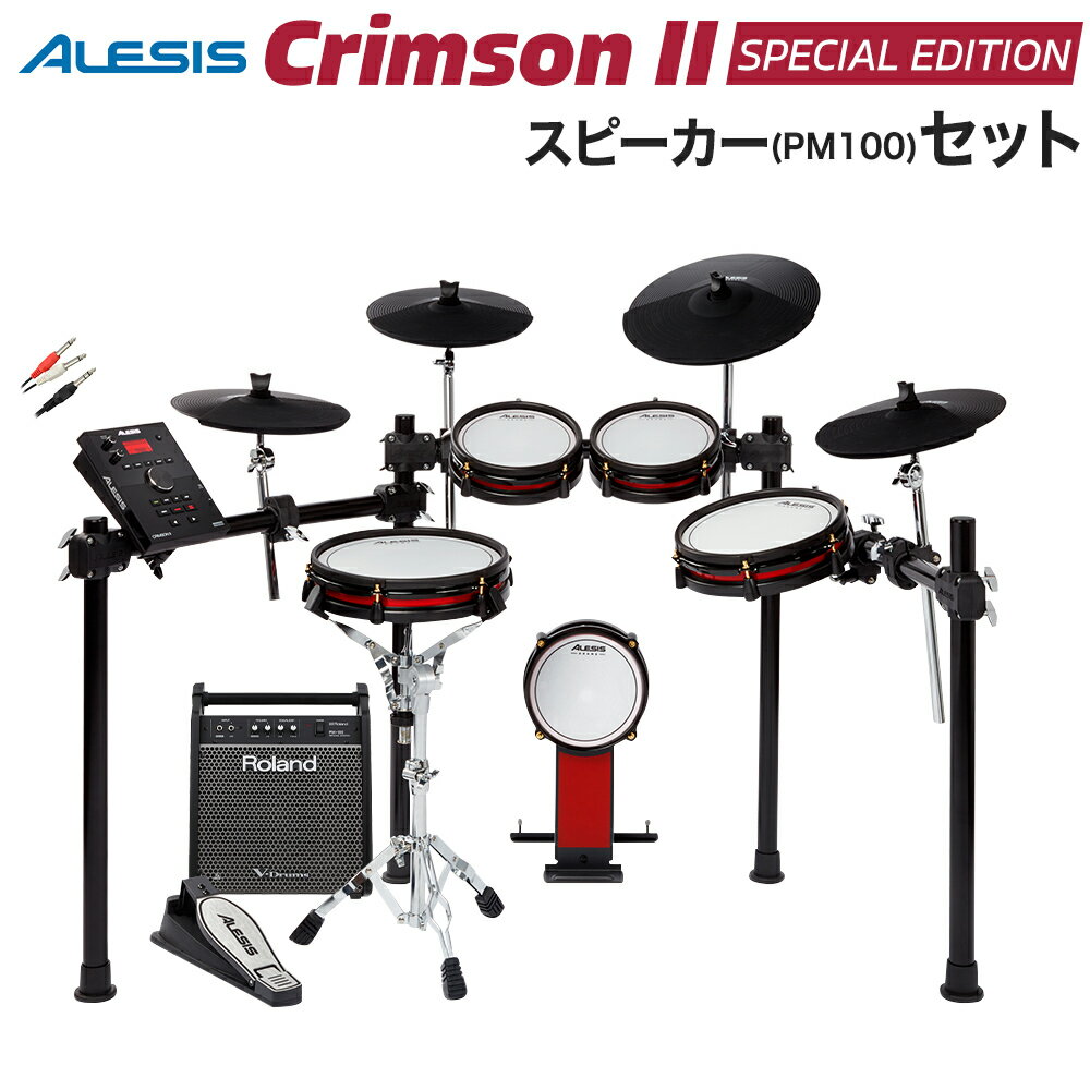 ALESIS Crimson II Special Edition スピーカーセット 【PM100】 電子ドラム セット アレシス 【WEBSHOP限定】