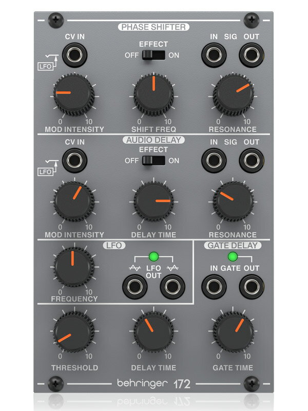 BEHRINGER 172 PHASE SHIFTER/DELAY/LFO ユーロラック用 モジュラーシンセ ベリンガー