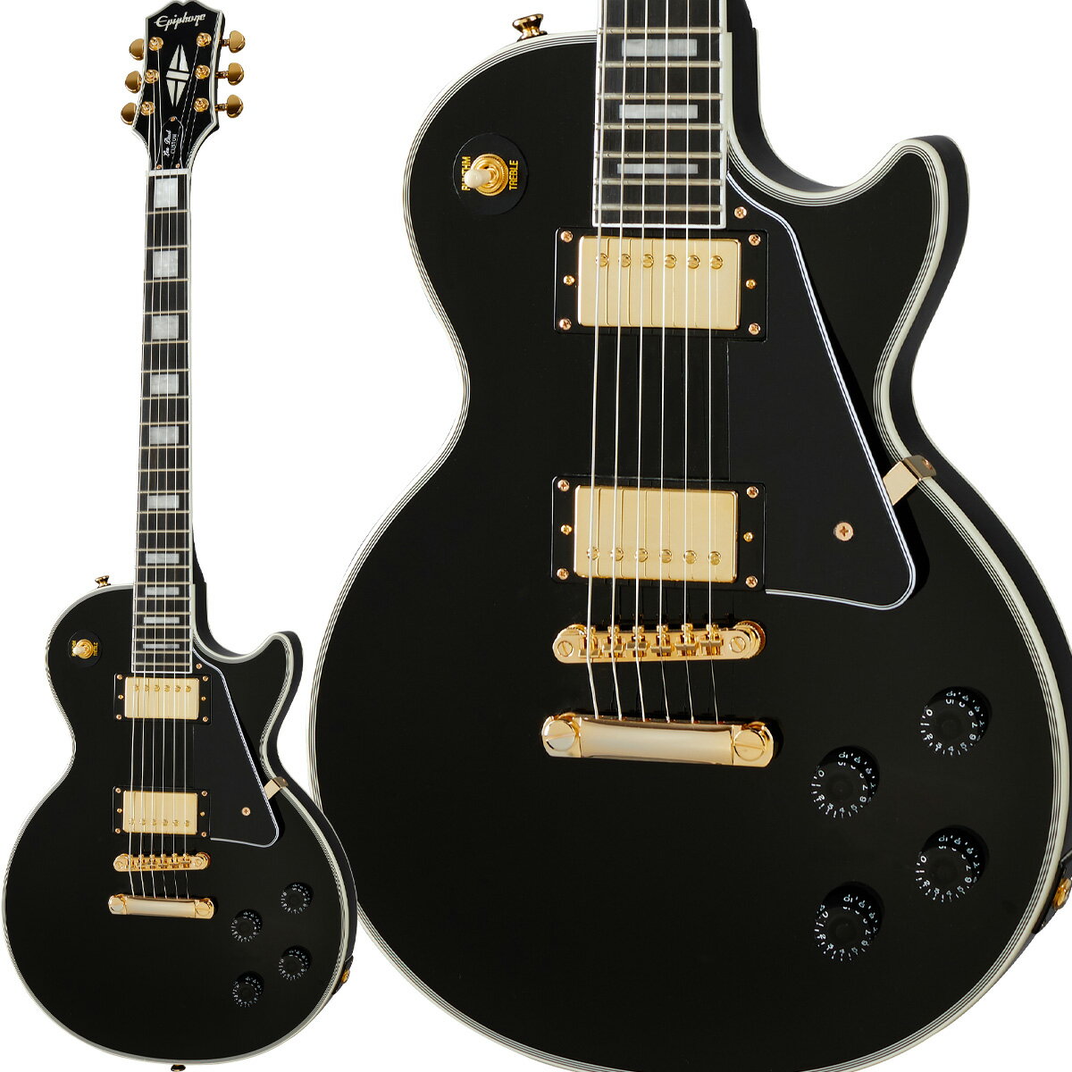 Epiphone Les Paul Custom Ebonyメイン画像