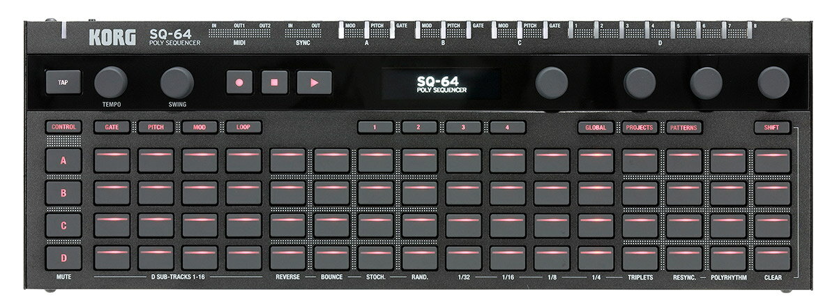 KORG SQ-64 ポリフォニック・ステップシーケンサー コルグ