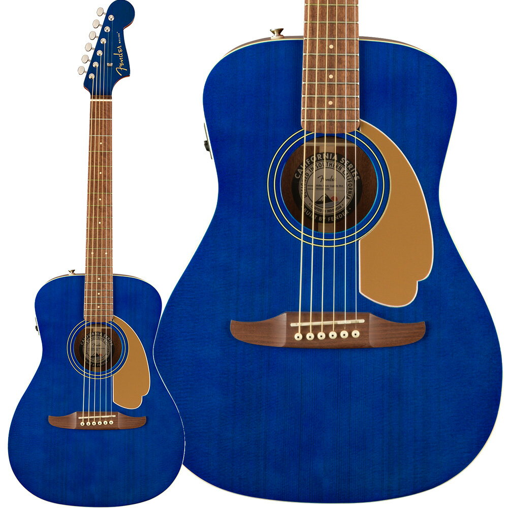 【数量限定 ストラッププレゼント中】 Fender FSR Malibu Player Sapphire Blue アコースティックギター エレアコ フェンダー 【島村楽器オリジナルモデル】