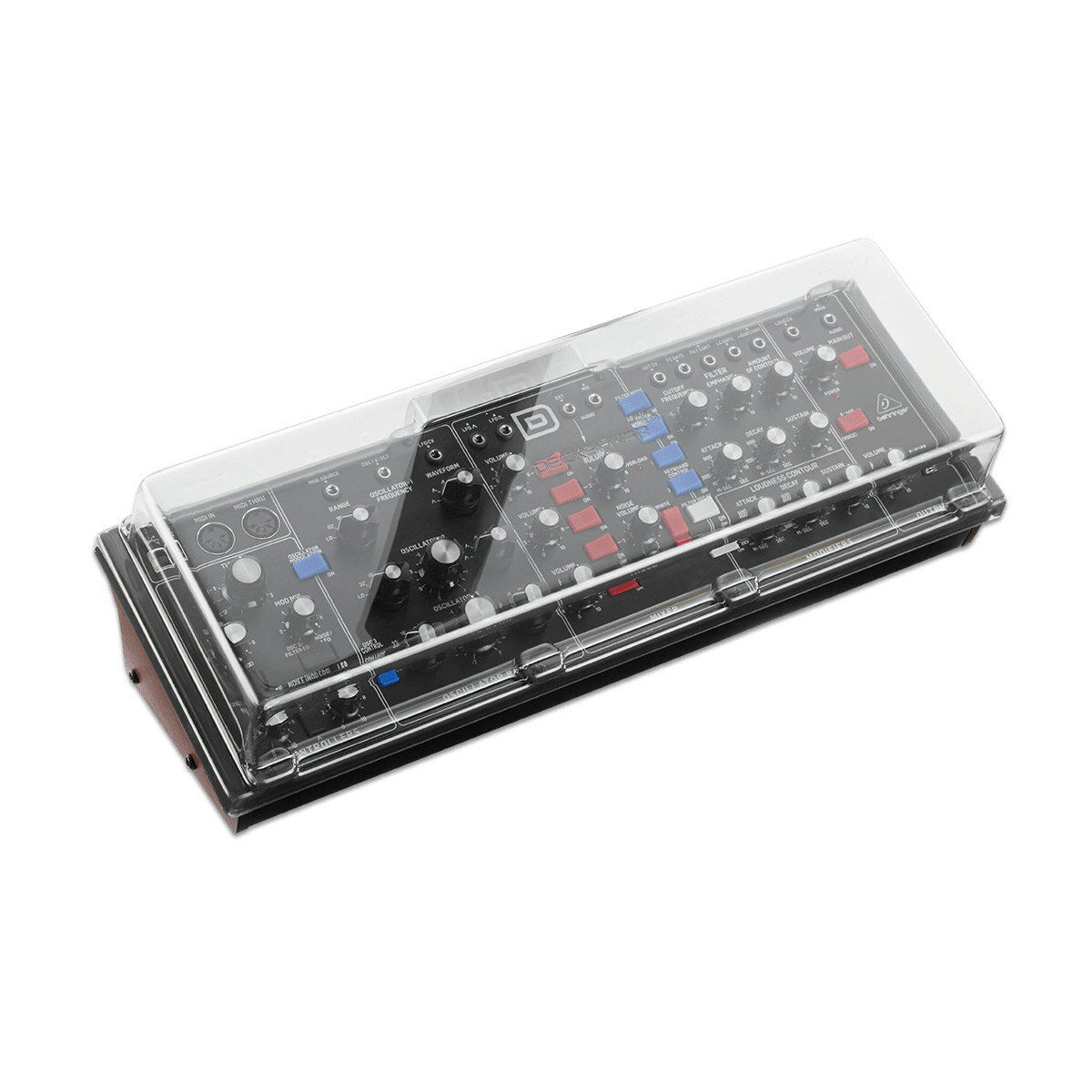 DECKSAVER [ Behringer ベリンガー Model-D/ Wasp Deluxe/ CAT]用 機材保護カバー デッキセーバー DS-PC-MODELD