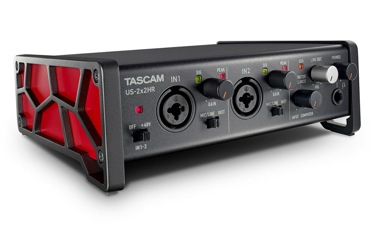 TASCAM US-2x2HR USB オーディオインターフェイス タスカム