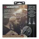 MONSTER CABLE STUDIO PRO 2000 MIC マイクケーブル 約3m キャノンケーブル モンスターケーブル SP2000-M-10