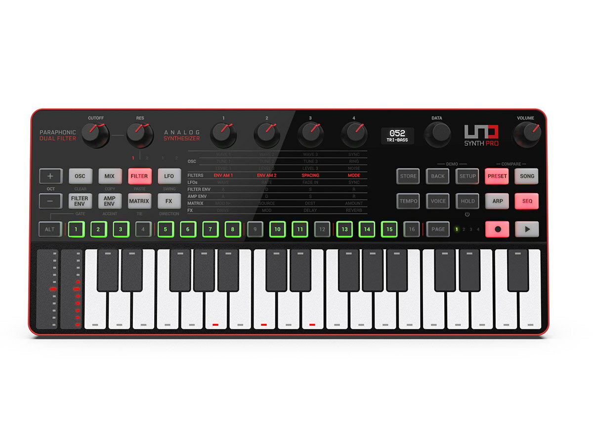 [数量限定特価] IK Multimedia UNO Synth Pro Desktop 32マルチタッチ IKマルチメディア