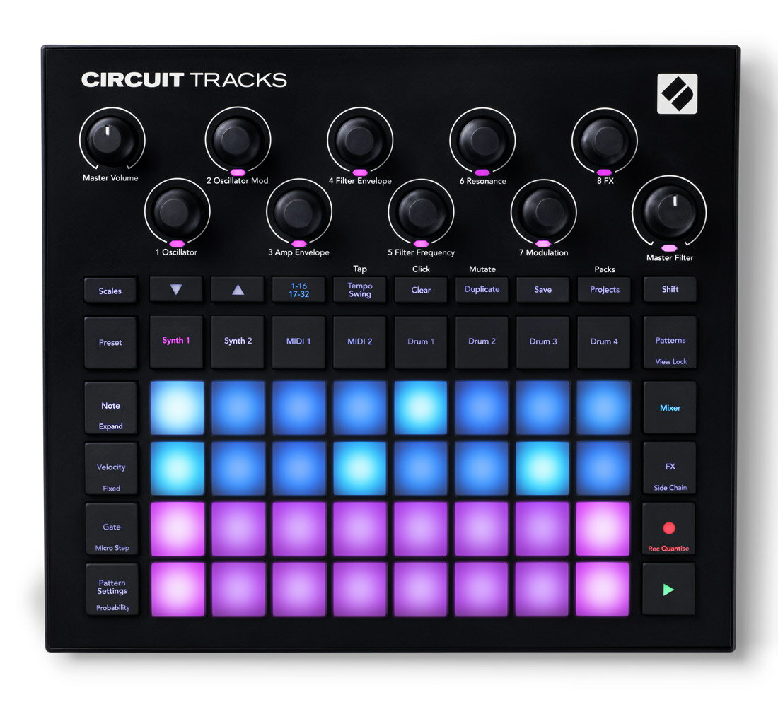 novation Circuit Tracks 롼֥ܥå Υ١