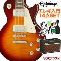 Epiphone Les Paul Standard 60s Iced Tea エレキギター 初心者14点セット VOXアンプ付き レスポール・スタンダード エピフォン