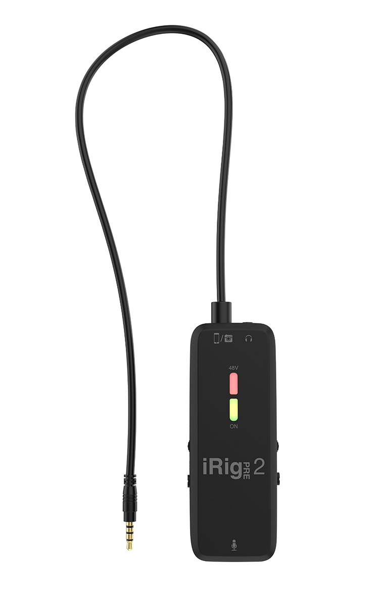 IK Multimedia iRig pre 2 iOS用 オーディオインターフェイス IKマルチメディア