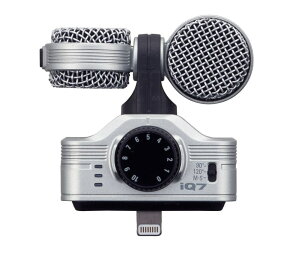 ZOOM iQ7 MS Stereo Microphone for iOS Devices ズーム