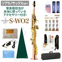 YANAGISAWA S-WO2 ソプラノサックスセット ヤナギサワ 【管楽器担当が本当に使っているアクセサリー付き！】【未展示新品】