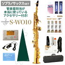 YANAGISAWA S-WO10 ソプラノサックスセット ヤナギサワ 【管楽器担当が本当に使っているアクセサリー付き！】【未展示新品】