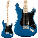 Squier by Fender Affinity Series Stratocaster Maple Fingerboard Black Pickguard Lake Placid Blue エレキギター ストラトキャスター スクワイヤー / スクワイア