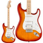 Squier by Fender Affinity Series Stratocaster FMT HSS Maple Fingerboard White Pickguard Sienna Sunburst エレキギター ストラトキャスター スクワイヤー / スクワイア