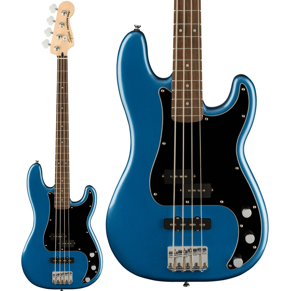 Squier by Fender Affinity Series Precision Bass PJ Laurel Fingerboard Black Pickguard Lake Placid Blue エレキベース プレシジョンベース スクワイヤー / スクワイア