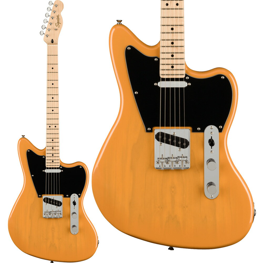 Squier by Fender Paranormal Offset Telecaster Maple Fingerboard Black Pickguard Butterscotch Blonde 쥭 磻䡼 / 磻