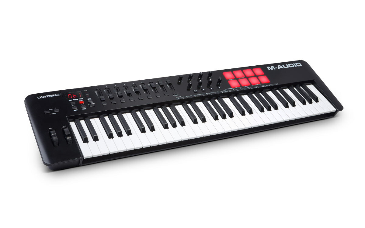 M-AUDIO Oxygen61 MKV MIDIキーボードコントローラー 61鍵盤 エムオーディオ