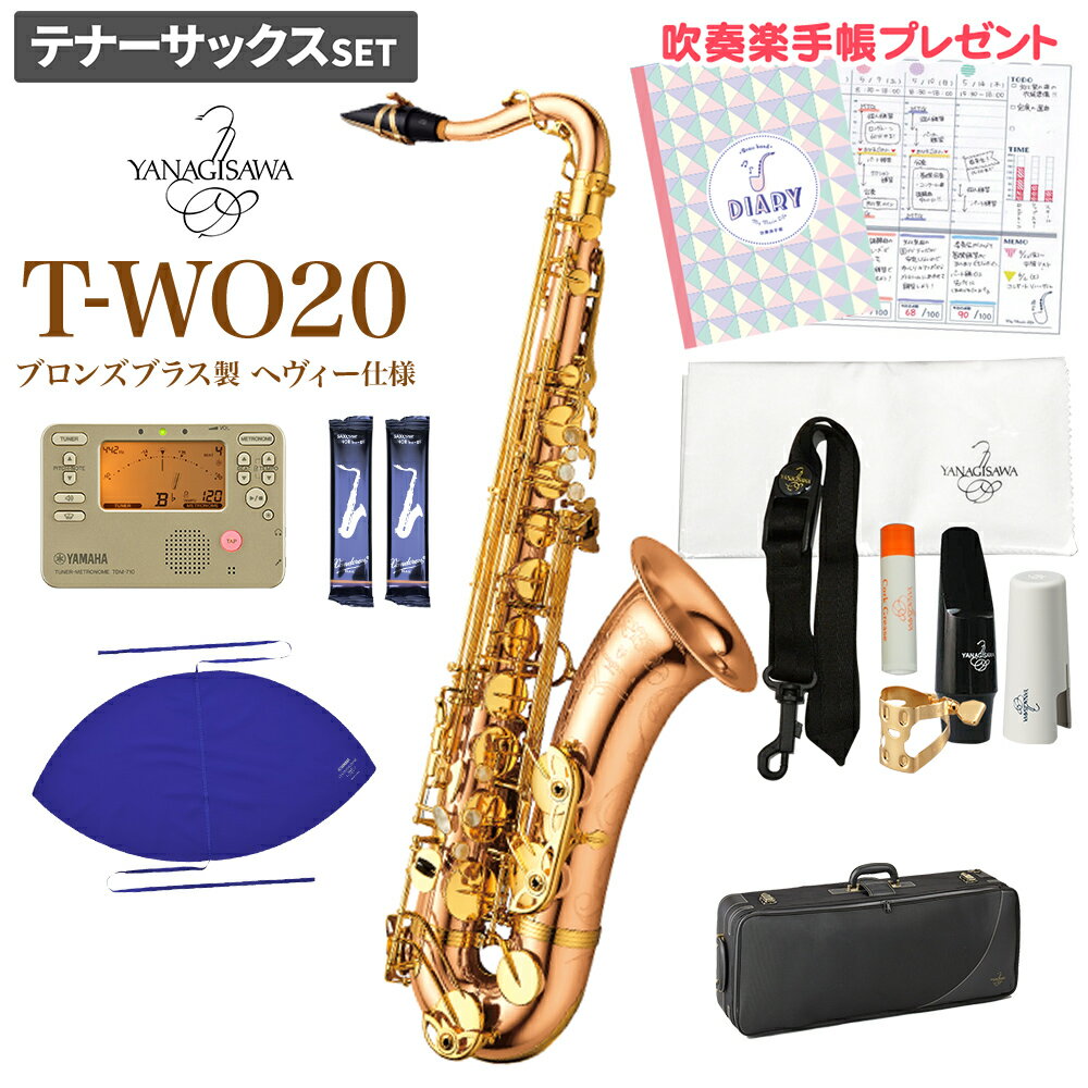 YANAGISAWA T-WO20 初心者セット テナーサックス ヤナギサワ TWO20【未展示新品】