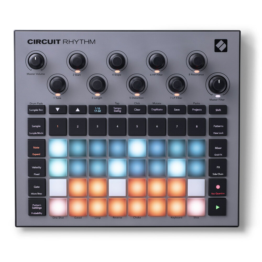 novation CIRCUIT RHYTHM サンプラー ノベーション