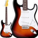  HISTORY HST-Standard 3TS 3Tone Sunburst ハムバッカー切替可能 アルダーボディ エレキギター ストラトキャスター ヒストリー 3年保証 日本製 Standard series