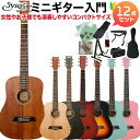 S.Yairi YM-02 アコースティックギター初心者セット12点セット ミニギター コンパクト アコースティックギター 【Sヤイリ】 その1