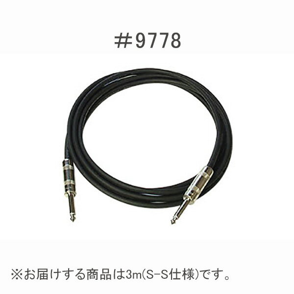 フェンダー Fender Professional Series Instrument Cable SS 10' Black ギターケーブル