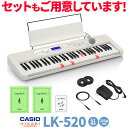 【即納可能】 CASIO LK-520 光ナビゲーションキーボード 61鍵盤 【カシオ】 キーボード 電子ピアノ