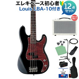 Photogenic PB240 BK ベース 初心者12点セット 【島村楽器で一番売れてるベースアンプ付】 プレシジョンベースタイプ フォトジェニック