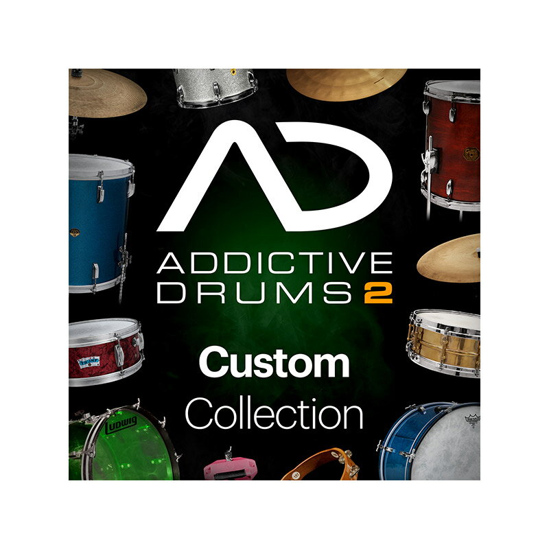 Custom Collections - Addictive Drums 2に好みの音源コンテンツが選択可能なカスタム・コレクション【特徴】AD2 Custom CollectionシリーズはAD2エンジンの提供に加えて、音源・MIDIパックコンテンツの組み合わせをインストール時に選択でき、それによって作り出されるサウンドも同様にユニークなものに仕上げることが可能です。ドラムキット、キットピース、MIDIビートをXLN Audio社が長年提供する豊富なラインナップの中から、好みにお選びいただけます。天才的なクリエイターたちに向け、XLN Audioはニーズに則した適切なツールを提供します。あなたが必要とするサウンドやスタイルに基づいて、コンテンツを選択してください。ブラジリアン・パンデイロを選べば常夏のスタジアム・フェスで映えるサウンドに仕上げられるかもしれません。あるいはヘビーメタルのキットでファンクのブレイクをプレイしてみるという選択肢はいかがでしょうか？AD2 Custom Collectionシリーズは選択使用可能な容量に応じたラインナップで展開され、大規模になればなるほど価値が高まるものとなります。【】3 ADpaks (ドラムキット)3 MIDIpaks (MIDIビートパック)3 Kitpiece Paks (シングルドラム)【詳細情報】macOS 10.9以上Windows 7, 8, 102GB以上のメモリ（4GB以上を推奨）高速なインターネット回線（インストールに必要）サポートフォーマットVST（32 bit / 64 bit )、AU（32 bit / 64 bit )、AAX（32 bit / 64 bit )及びスタンドアロンホストDAWDigital Performer 9, 10以上Pro Tools 11以上Cubase 8以上Ableton Live 9, 10Cakewalk by BandlabApple Logic Pro 9, XReaper 4, 5Propellerhead Reason 9.5以上JANコード：4580101327504【topbox20211030B_Kw】
