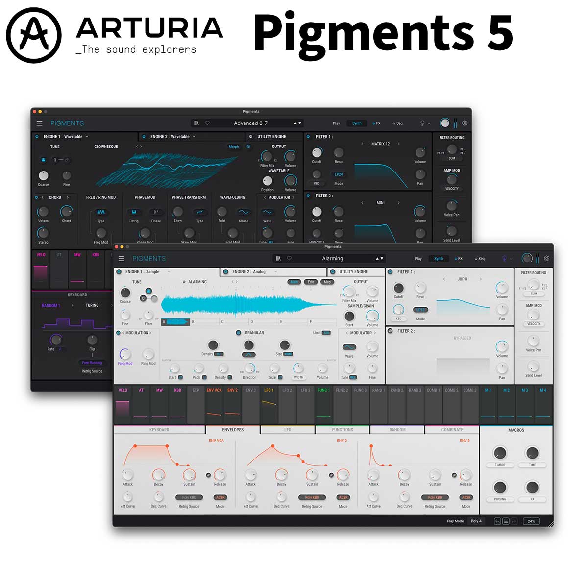 ARTURIA Pigments 5 最新バージョン アートリア 