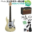 Bacchus GS-Mini OWH エレキギター初心者14点セット 【VOXアンプ付き】 ユニバースシリーズ【ダウンサイズ】 バッカス 【初心者セット】