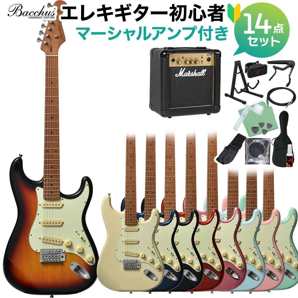 Bacchus 『ストラトキャスター BST-1R BLK』