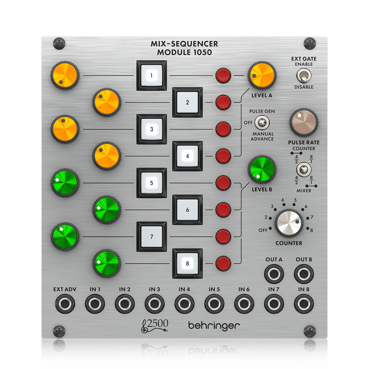 BEHRINGER MIX-SEQUENCER 1050 8CHミキサー シーケンサーモジュール ベリンガー 