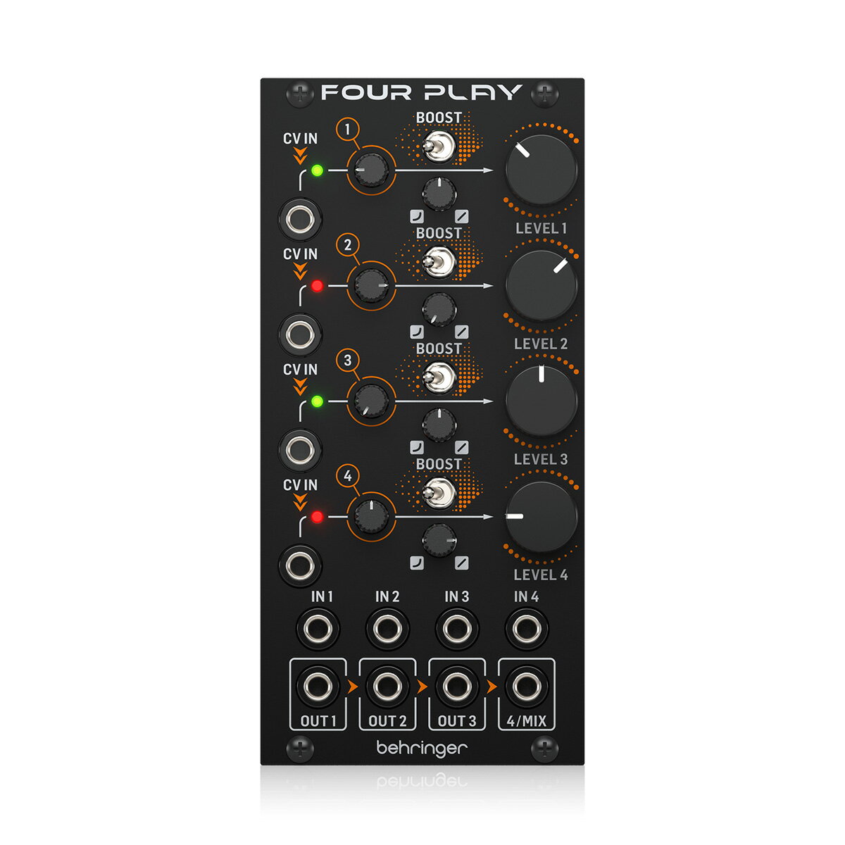 BEHRINGER FOUR PLAY VCA ミキサーモジュール ベリンガー 【正規輸入品】