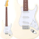 HISTORY HST-Performance White Ivory ハムバッカー切替可能 アルダーボディ エレキギター ストラトタイプ ヒストリー 3年保証
